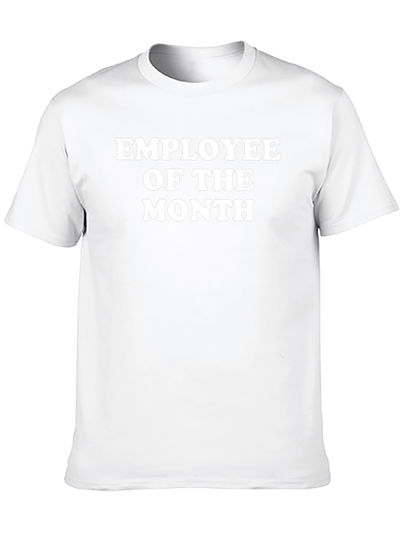 Employee of the Month Black Graphic T-Shirt