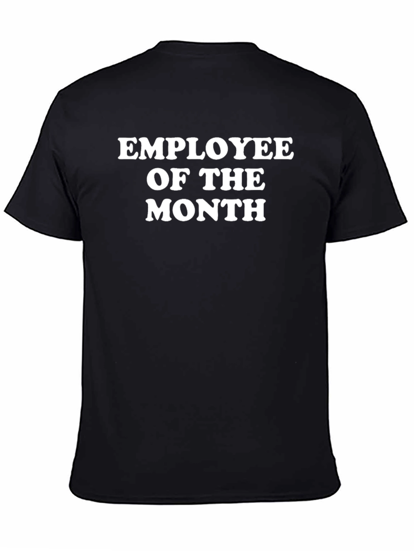 Employee of the Month Black Graphic T-Shirt