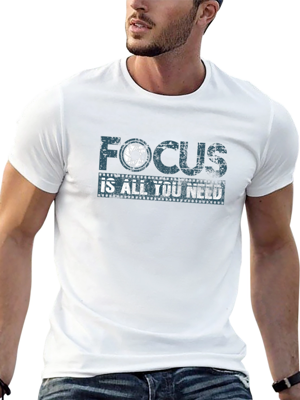 Focus is All You Need Graphic T-Shirt