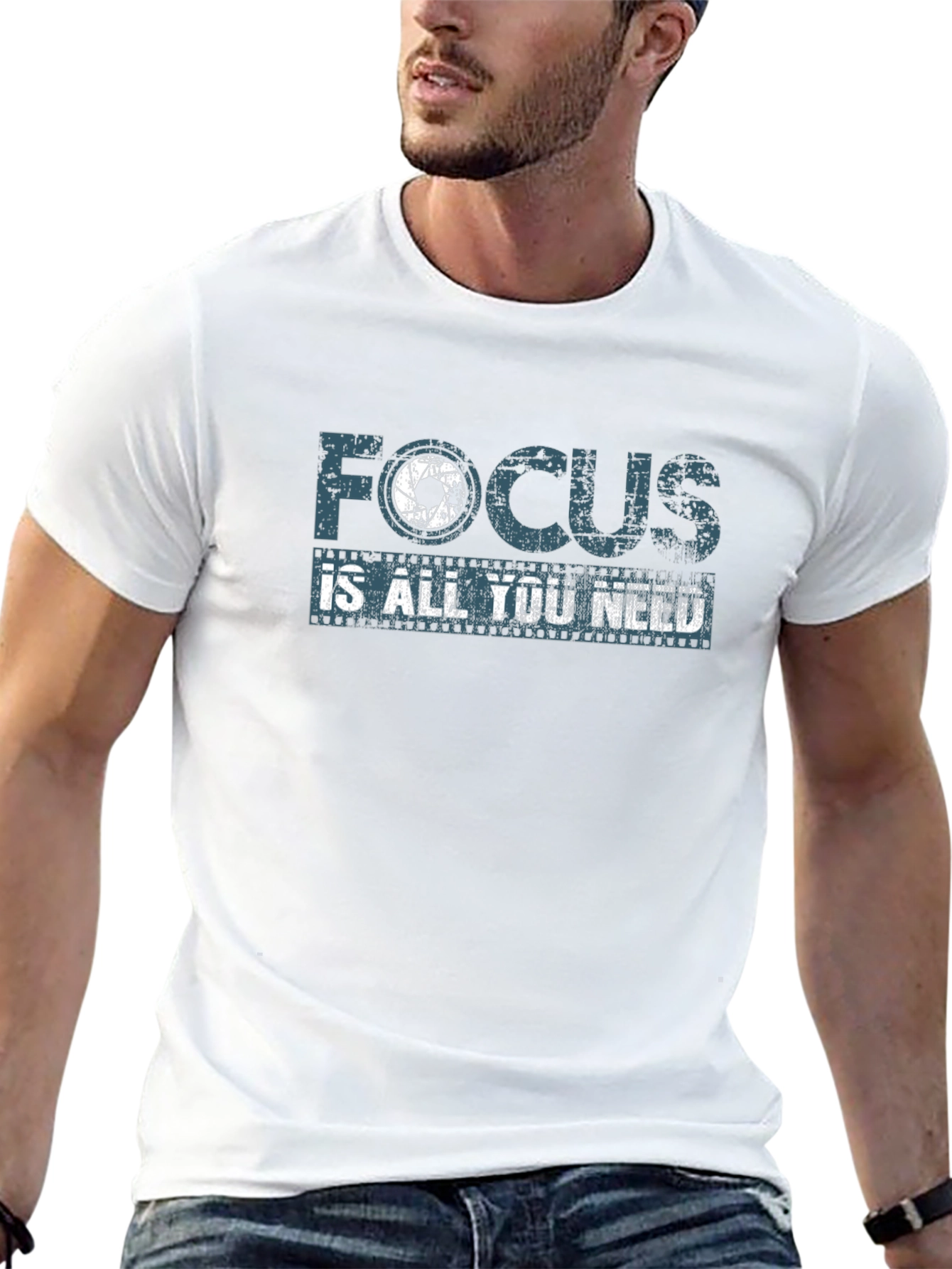 Focus is All You Need Graphic T-Shirt