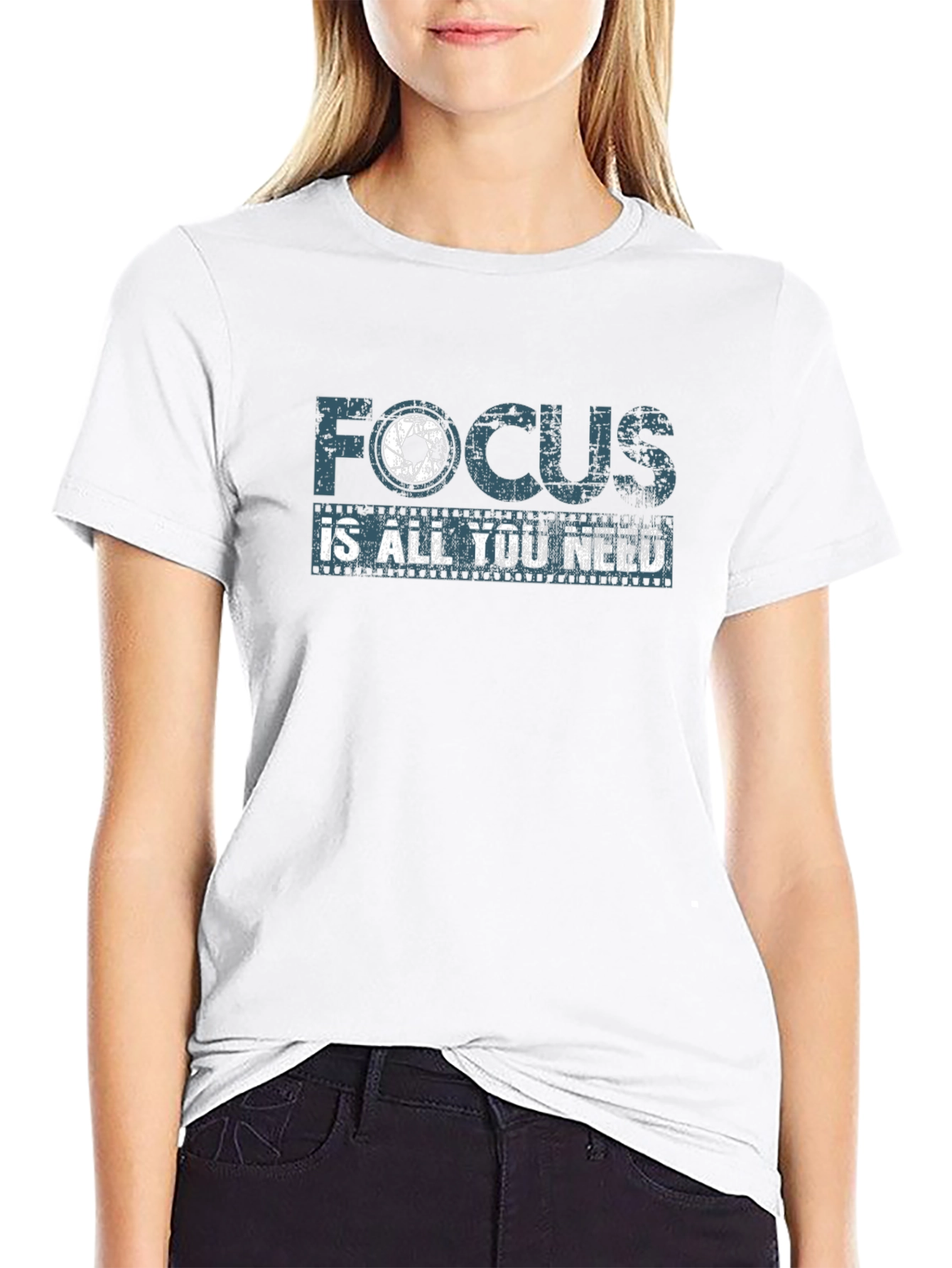 Focus is All You Need Graphic T-Shirt