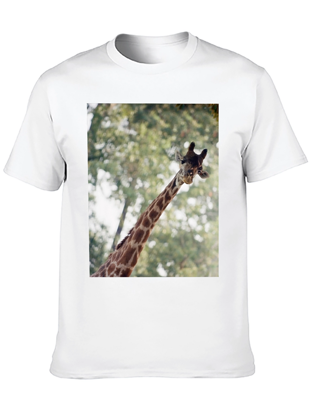 Giraffe Graphic T-Shirt - Unisex Black Tee
