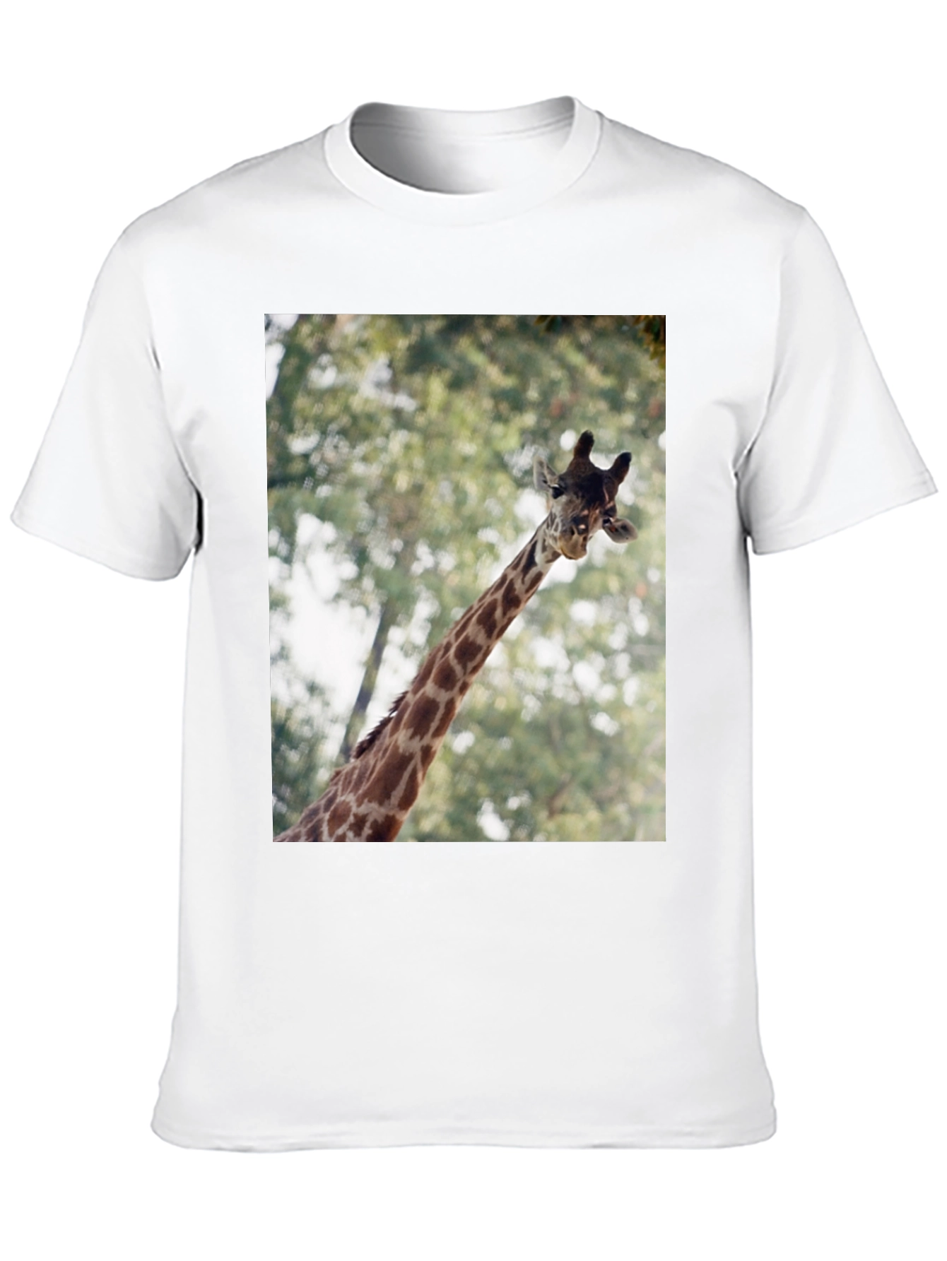 Giraffe Graphic T-Shirt - Unisex Black Tee