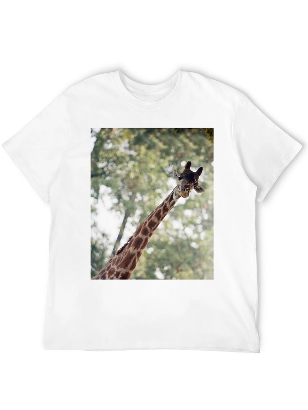 Giraffe Graphic T-Shirt - Unisex Black Tee