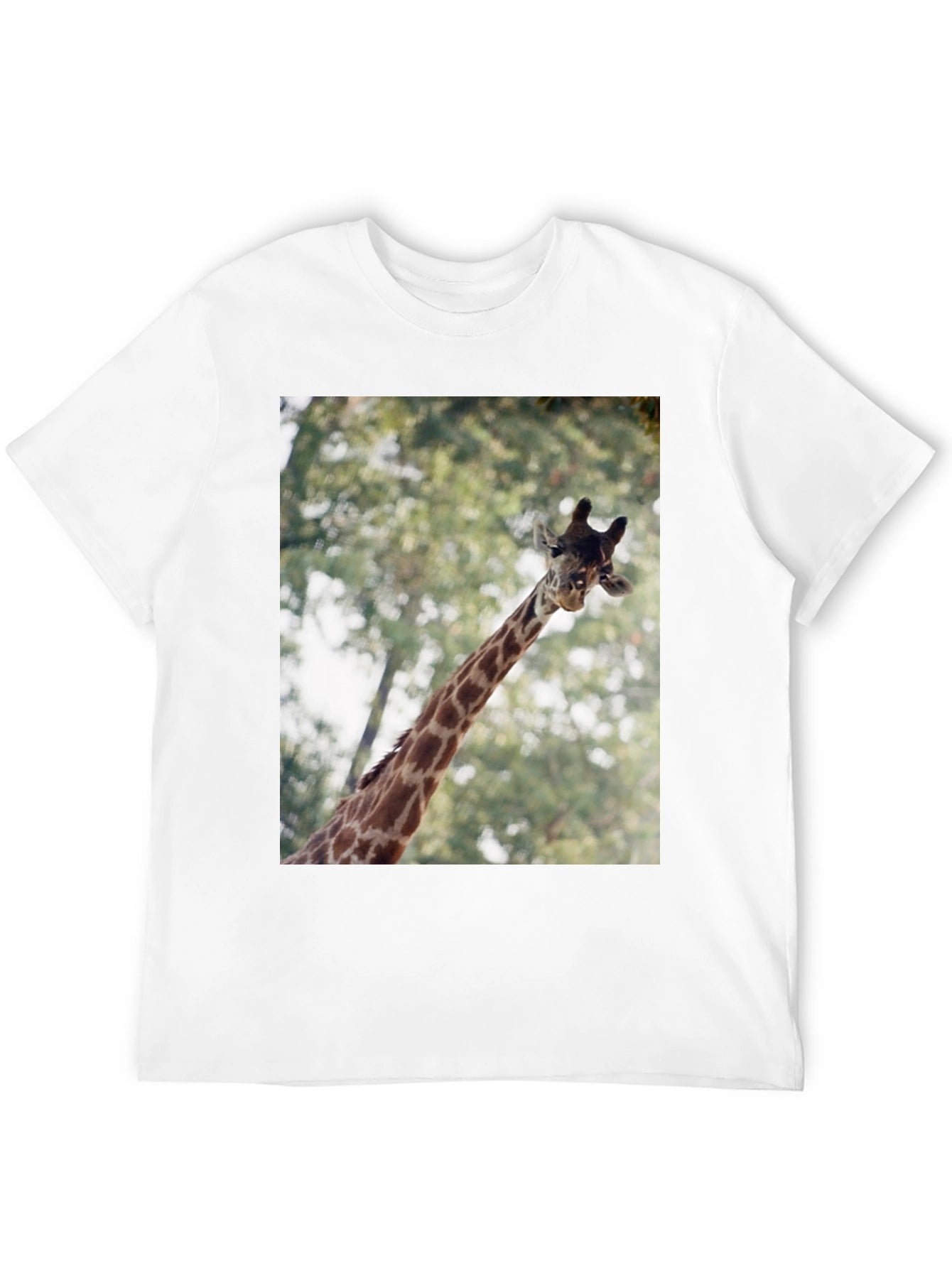 Giraffe Graphic T-Shirt - Unisex Black Tee