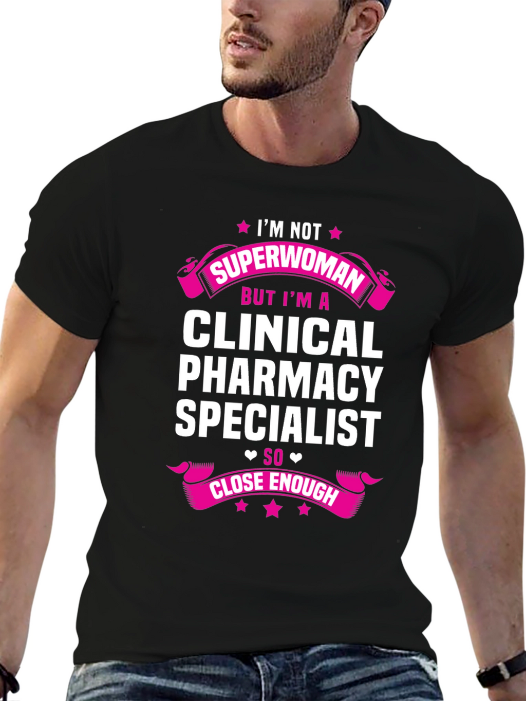Clinical Pharmacy Specialist T-Shirt - Superwoman Gift