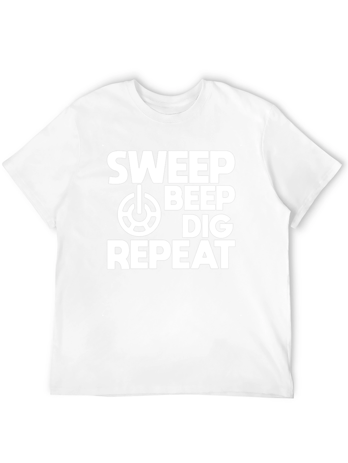 Sweep Beep Dig Repeat T-Shirt - Metal Detecting Gift