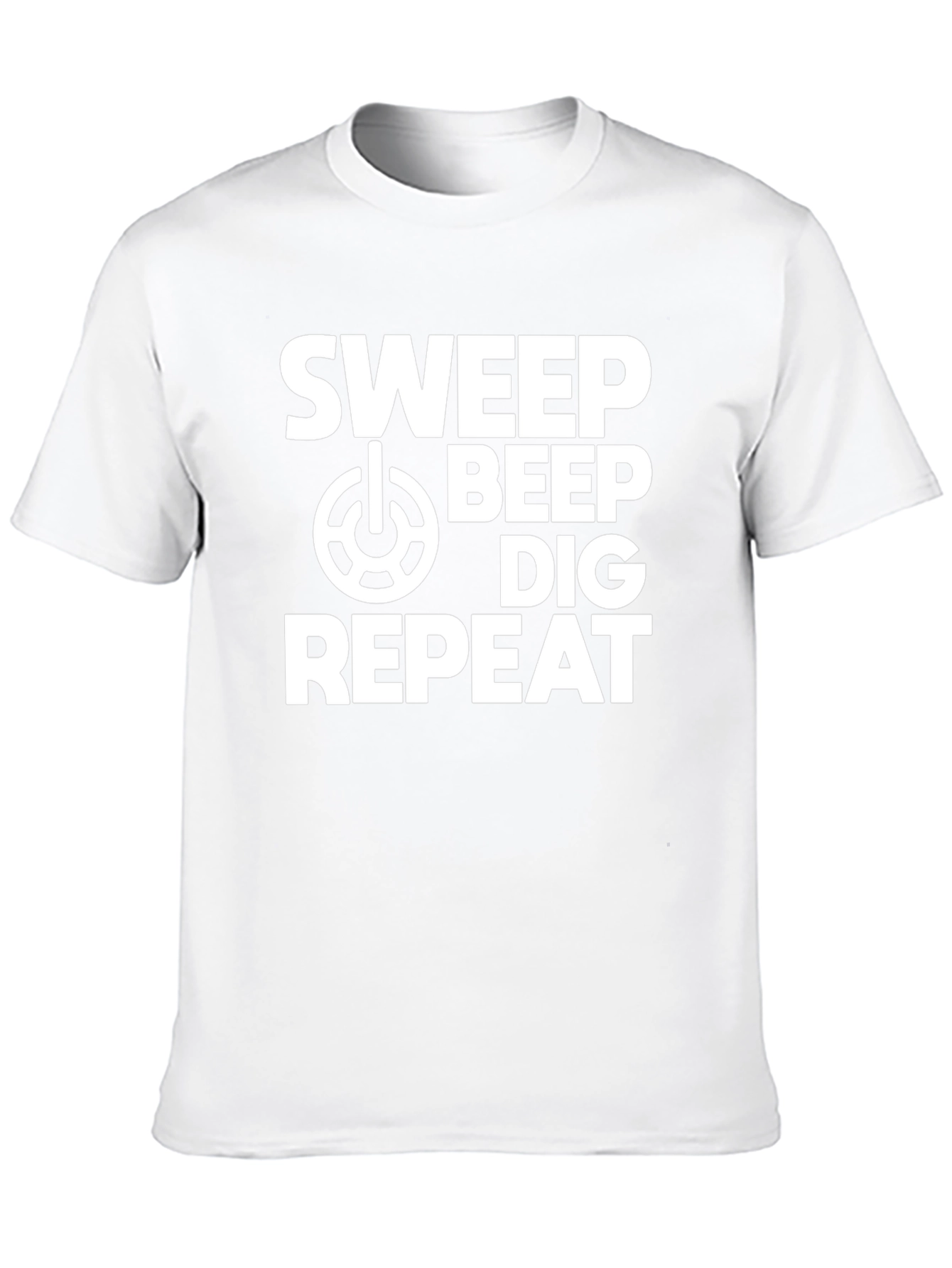Sweep Beep Dig Repeat T-Shirt - Metal Detecting Gift