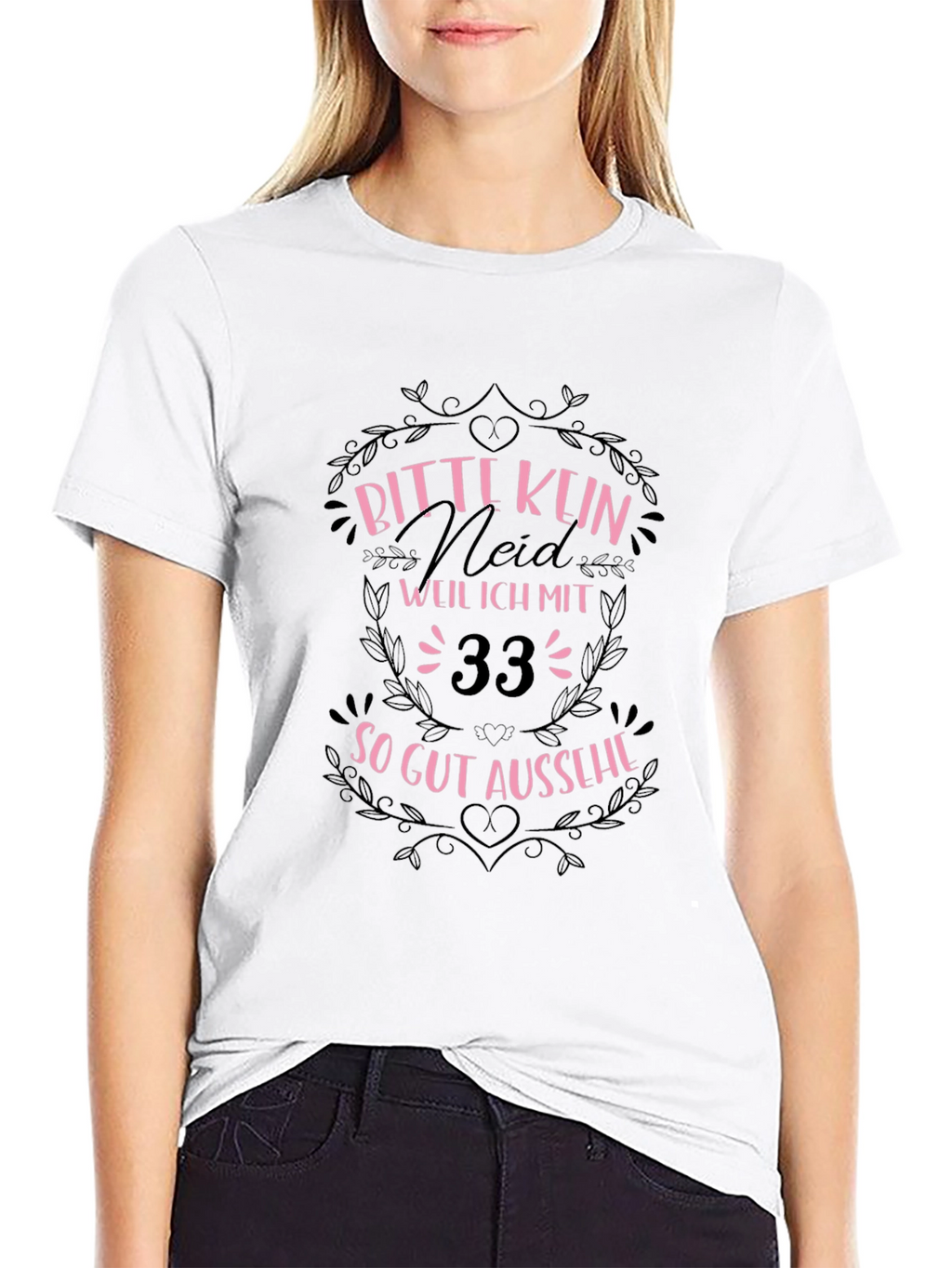 Funny 33rd Birthday T-Shirt - Bitte Kein Neid!