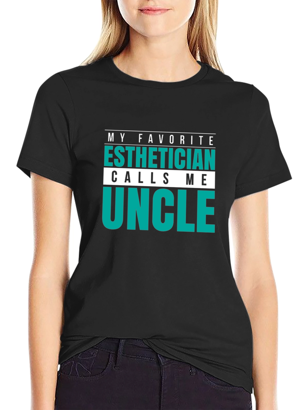 Esthetician Uncle T-Shirt Funny Gift