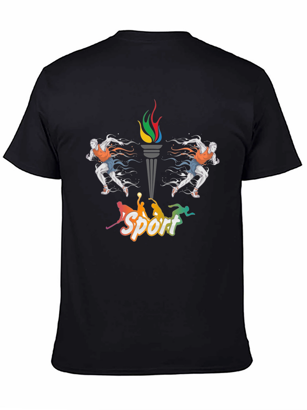 Sports Graphic Tee - Active Lifestyle Apparel