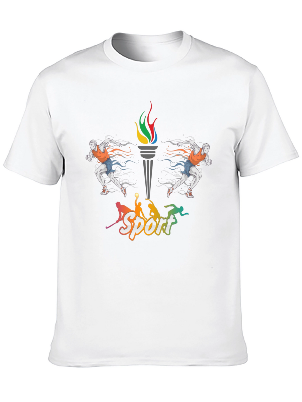 Sports Graphic Tee - Active Lifestyle Apparel