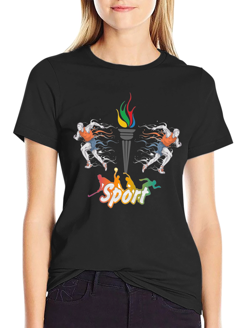Sports Graphic Tee - Active Lifestyle Apparel