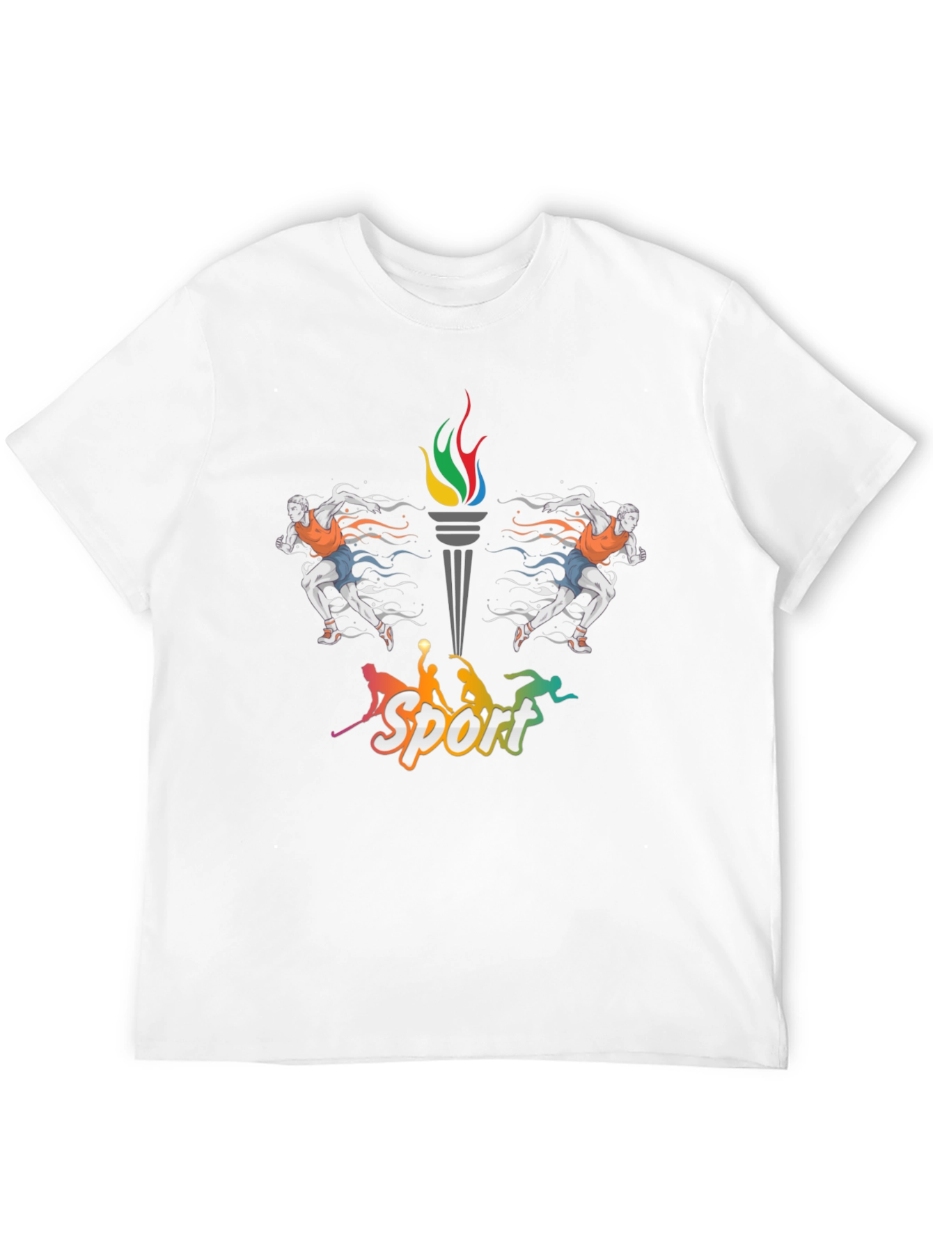 Sports Graphic Tee - Active Lifestyle Apparel