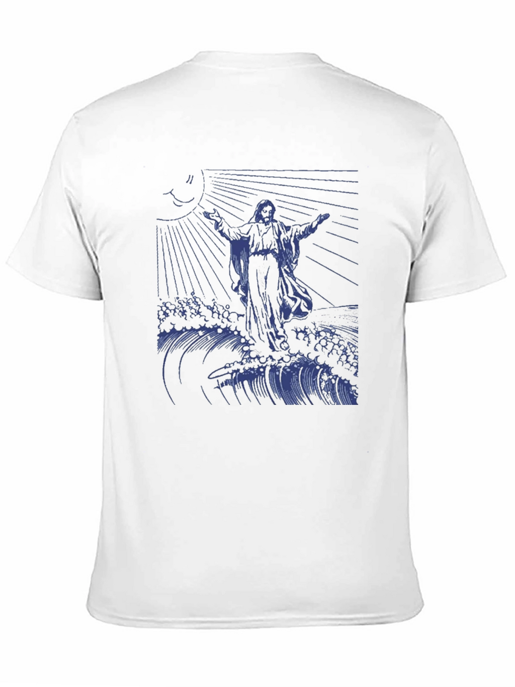 Jesus Walking on Water Graphic Tee