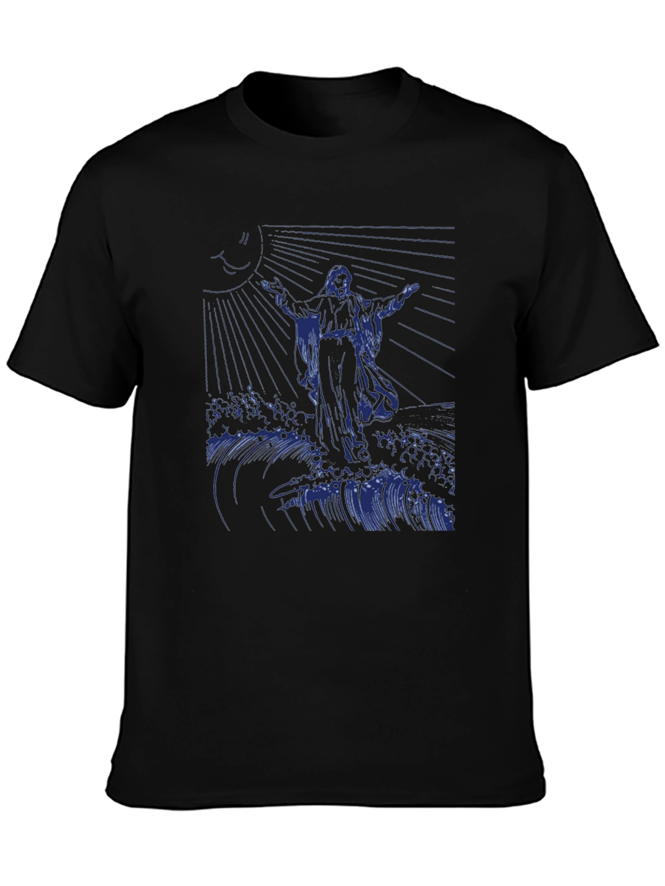 Jesus Walking on Water Graphic Tee