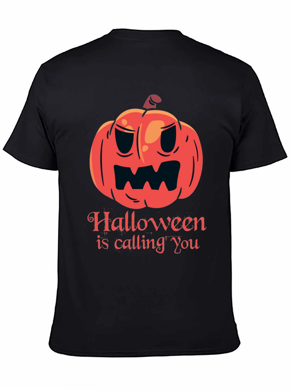 Halloween Pumpkin Calling T-Shirt