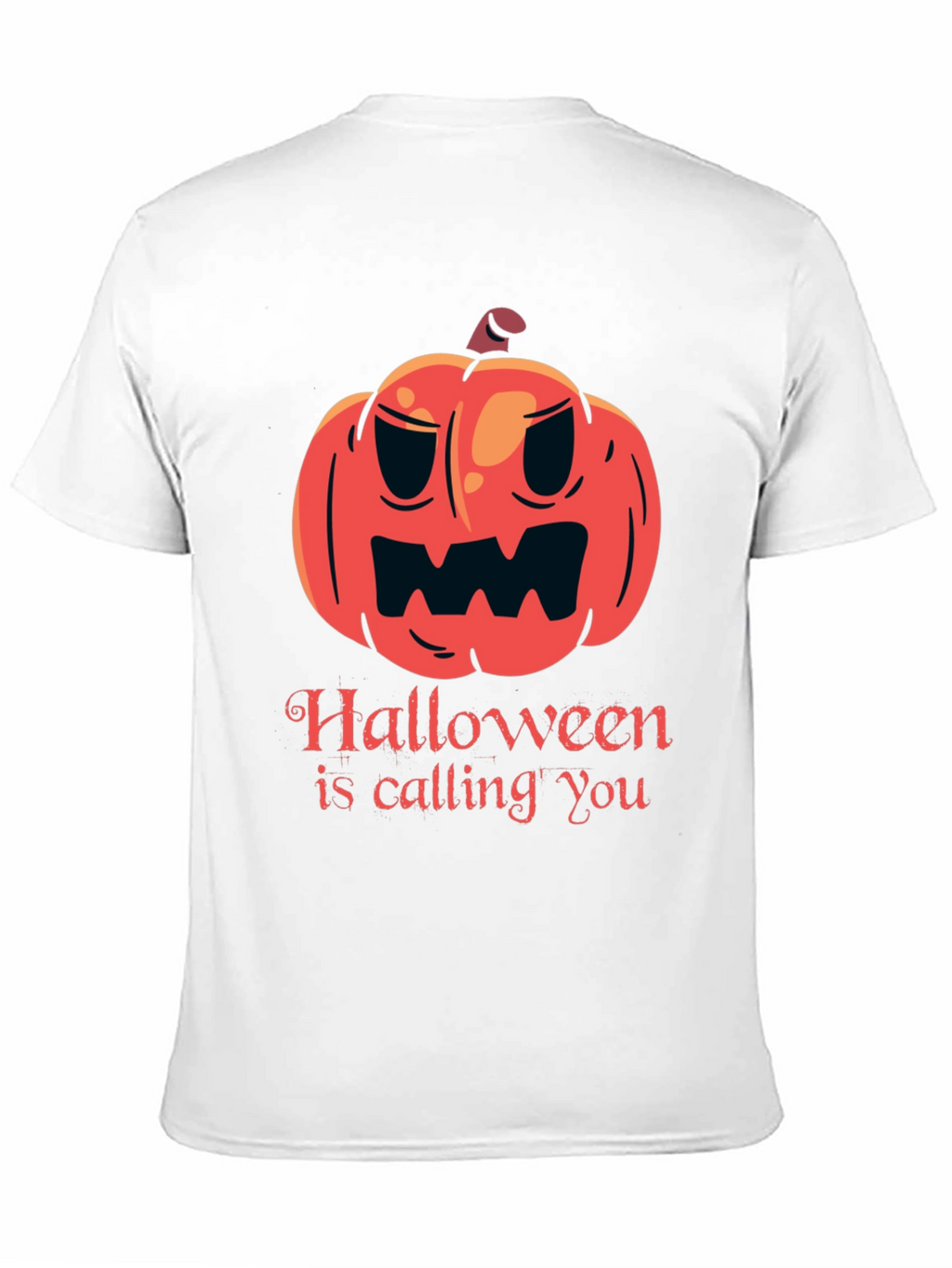 Halloween Pumpkin Calling T-Shirt