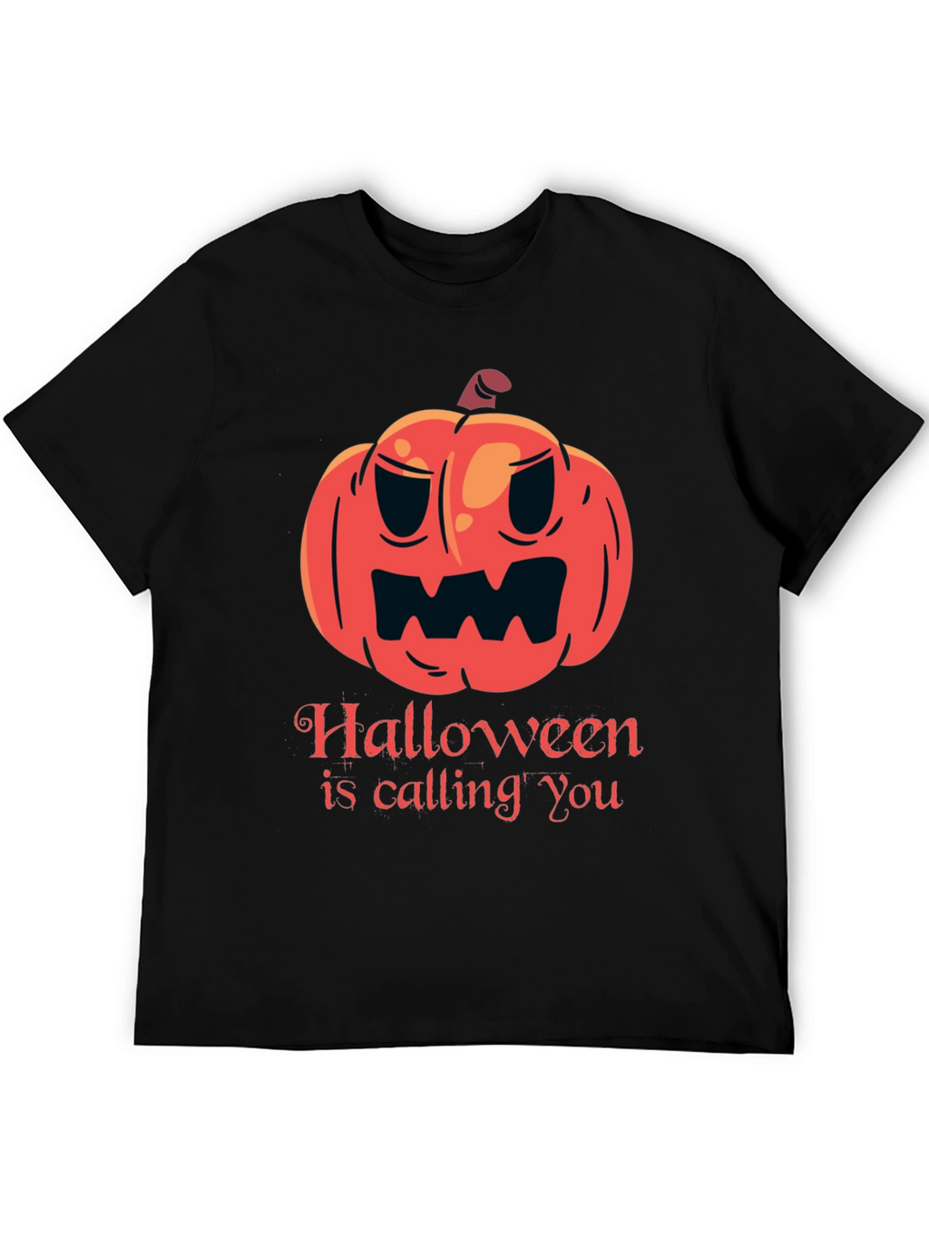 Halloween Pumpkin Calling T-Shirt