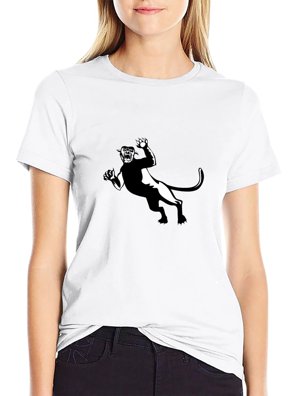 Black Panther Graphic Tee - Mens Short Sleeve