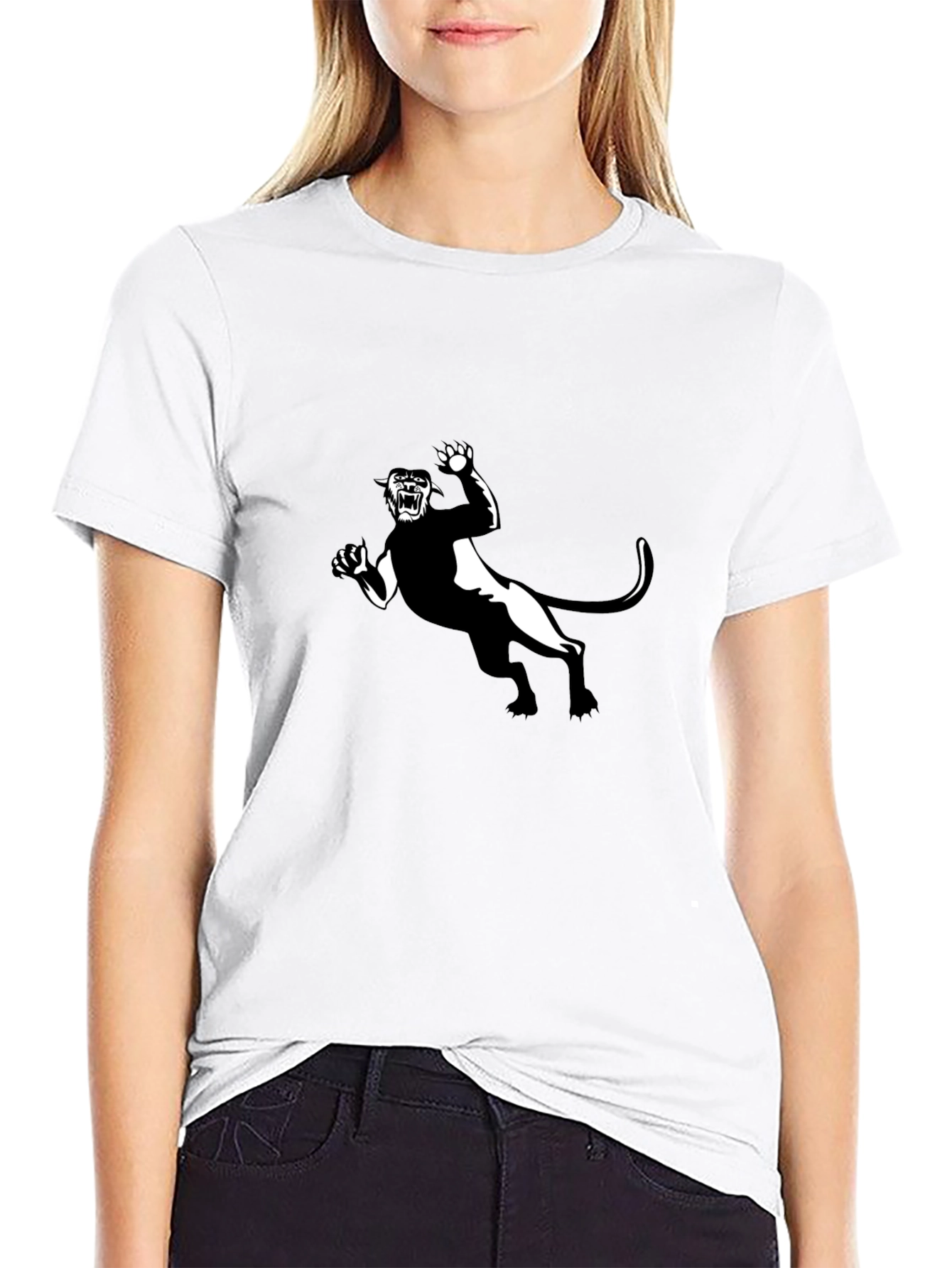 Black Panther Graphic Tee - Mens Short Sleeve