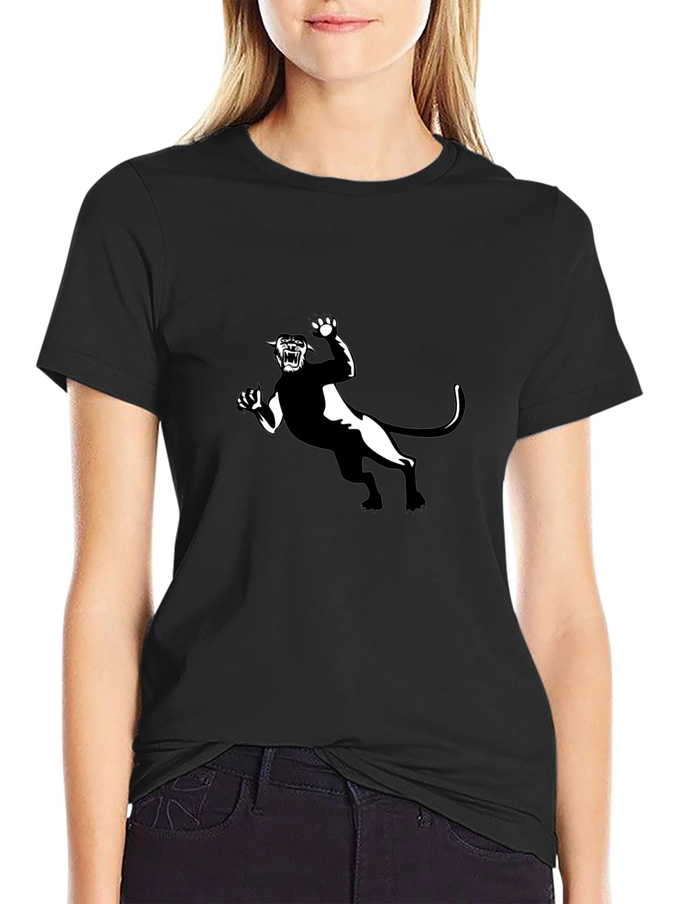 Black Panther Graphic Tee - Mens Short Sleeve