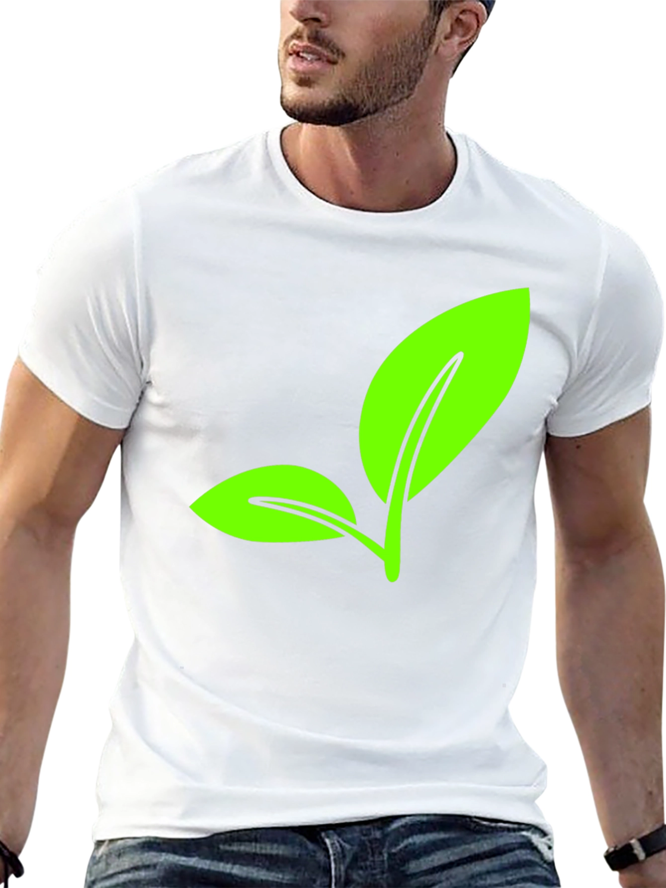 Green Sprout Graphic Tee - Eco-Friendly Style