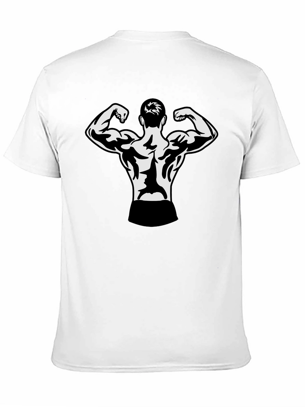 Black Bodybuilder Graphic T-Shirt