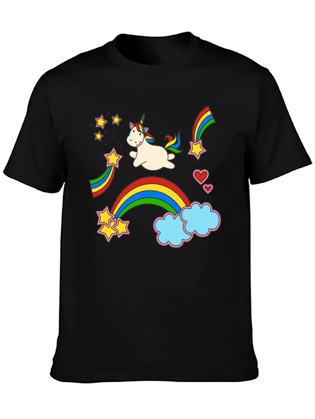Unicorn Rainbow Graphic Tee