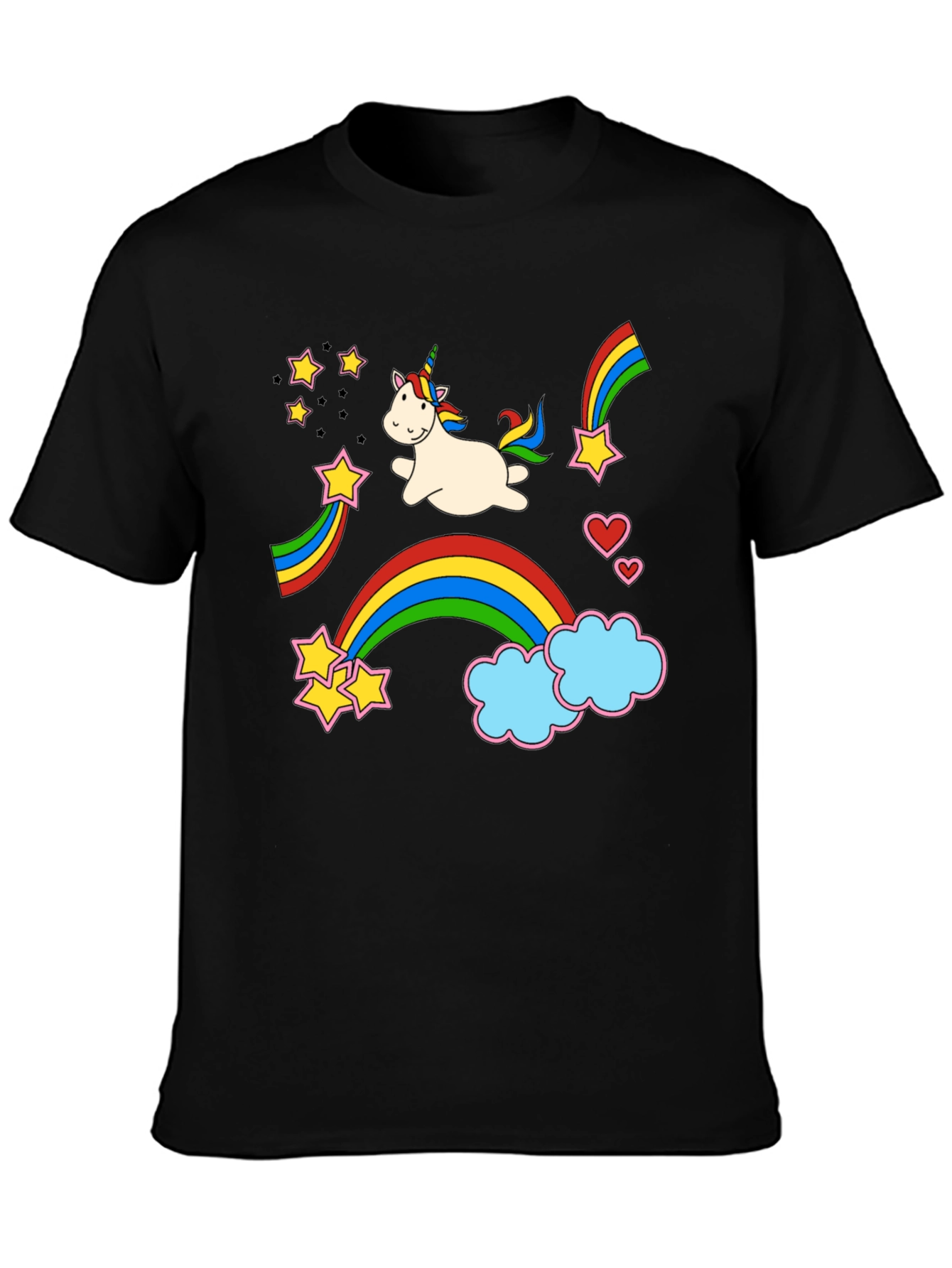 Unicorn Rainbow Graphic Tee