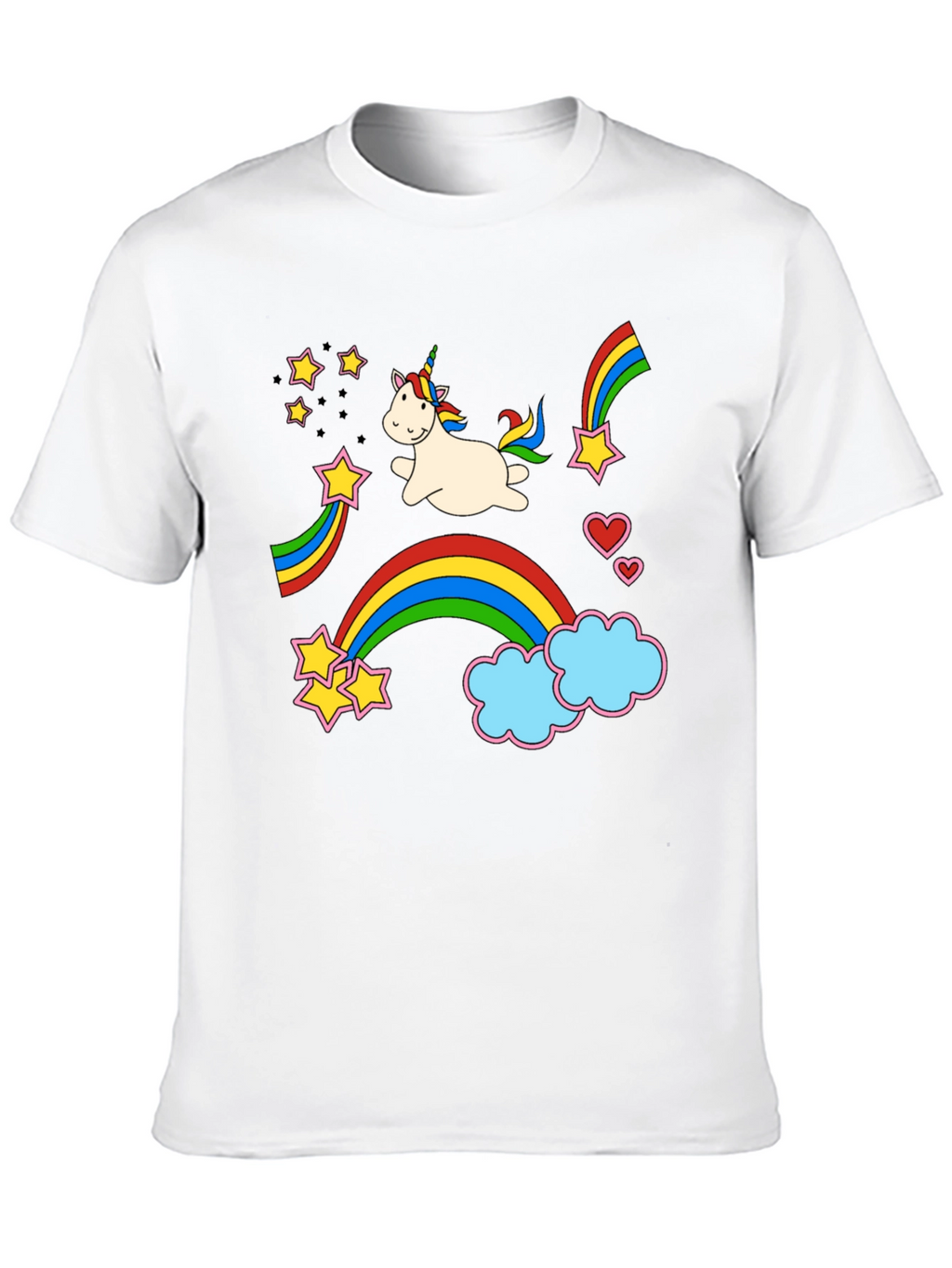 Unicorn Rainbow Graphic Tee