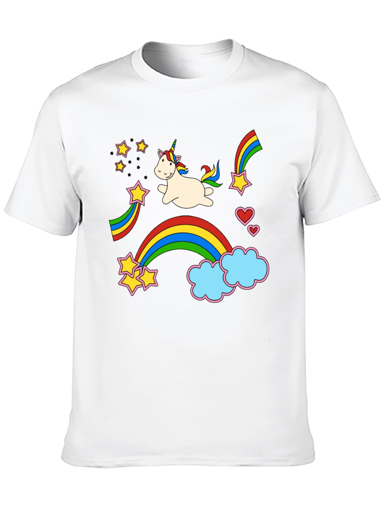 Unicorn Rainbow Graphic Tee