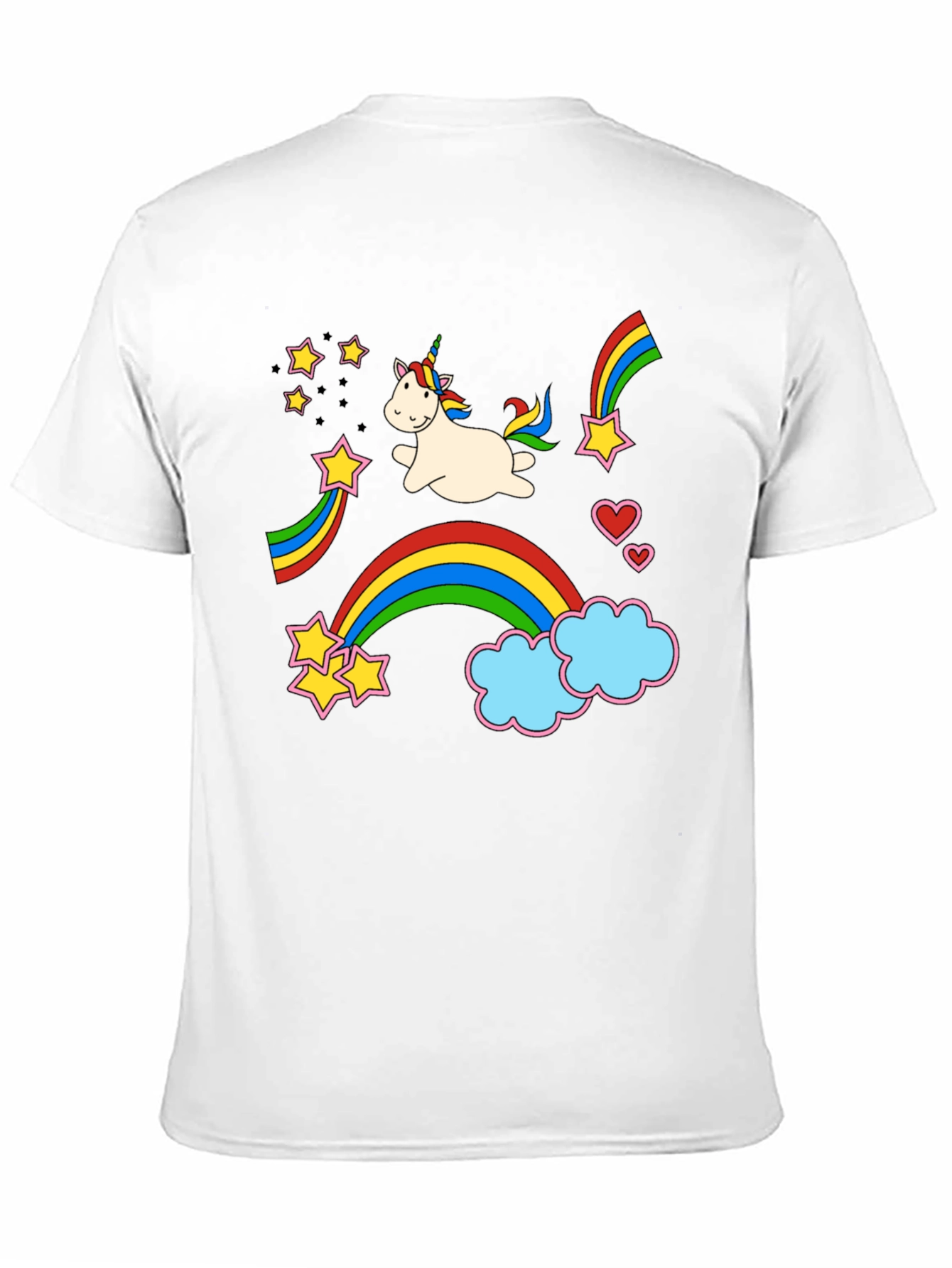 Unicorn Rainbow Graphic Tee