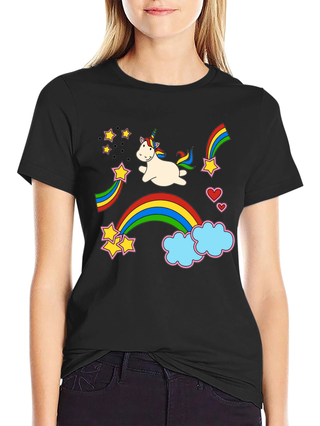 Unicorn Rainbow Graphic Tee