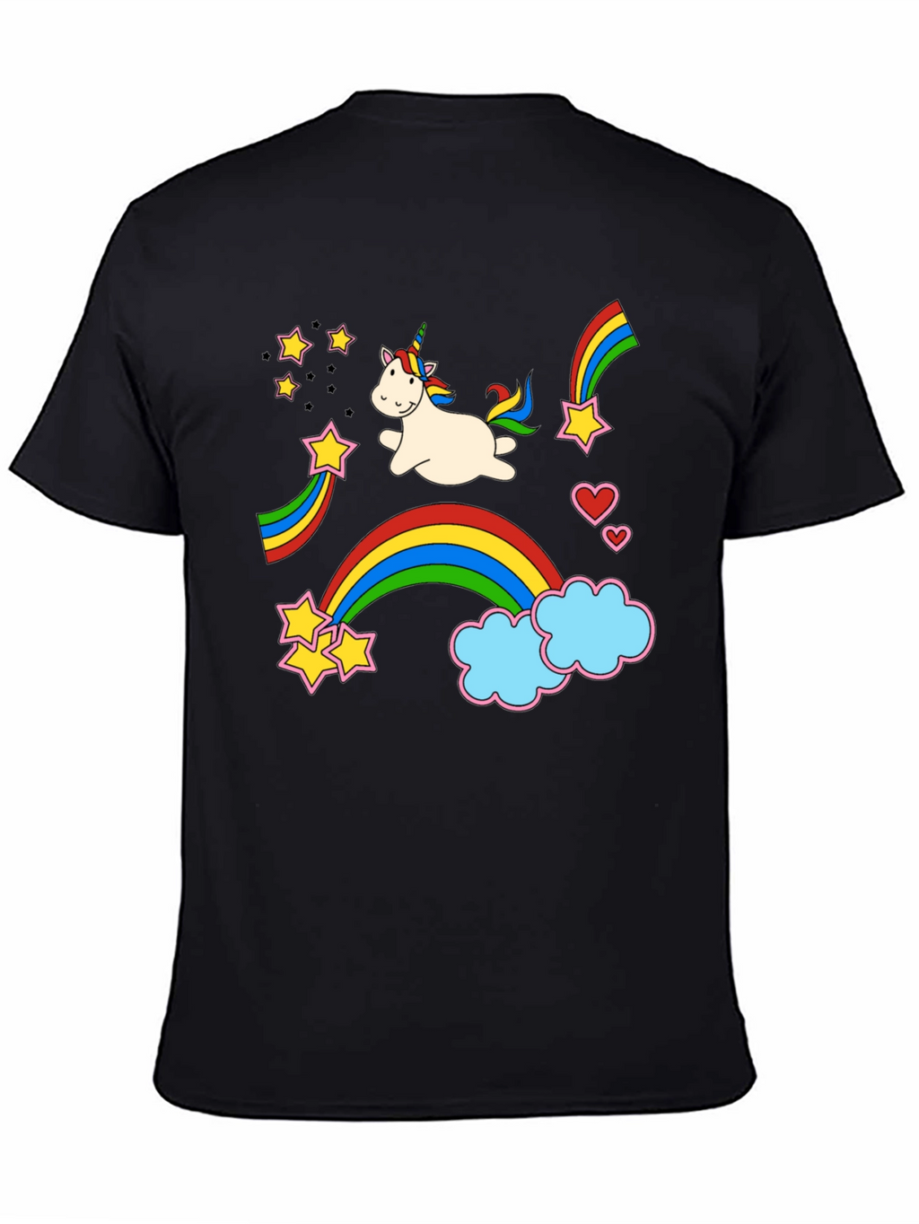Unicorn Rainbow Graphic Tee