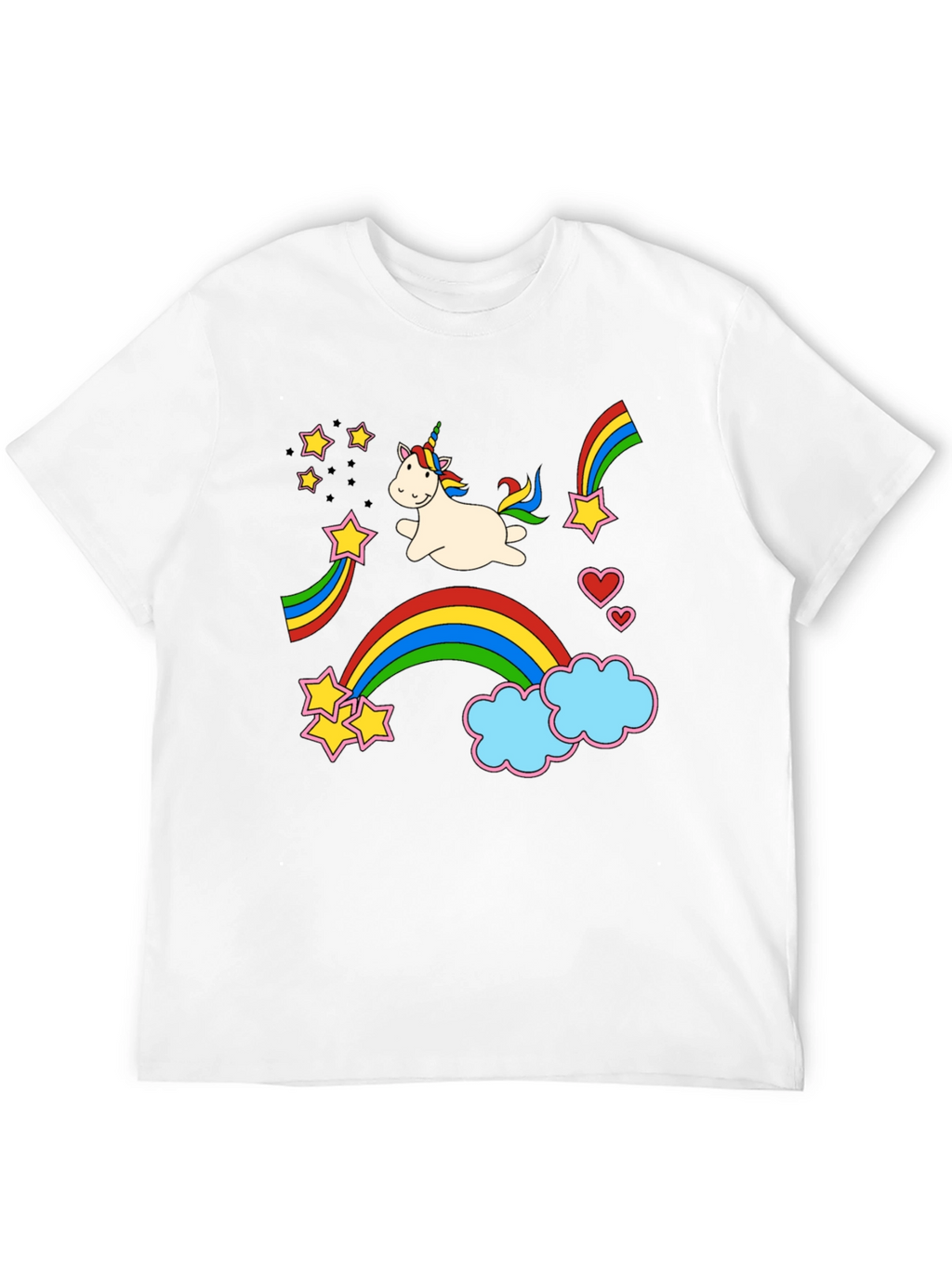 Unicorn Rainbow Graphic Tee