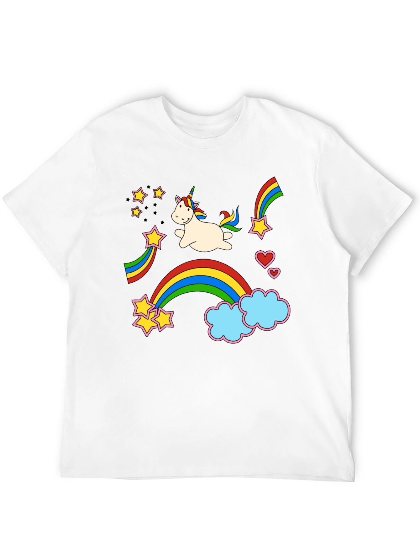 Unicorn Rainbow Graphic Tee