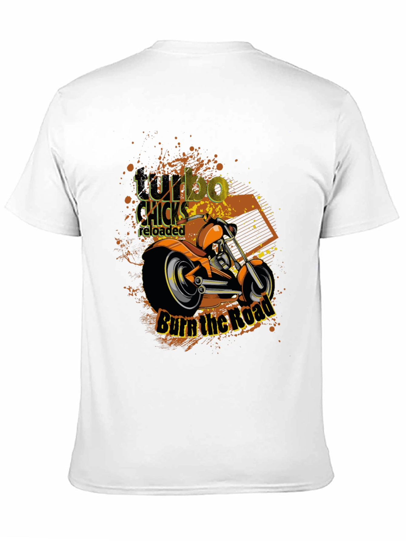 Turbo Chicks Motorcycle Graphic Tee