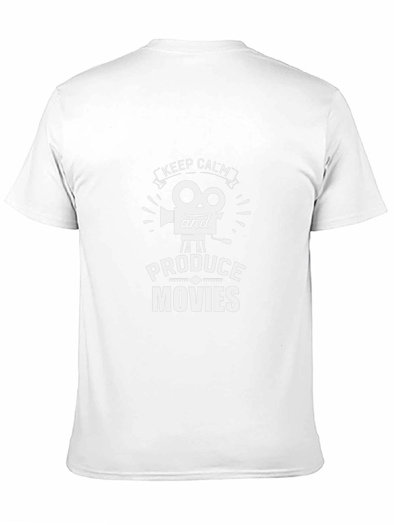 Keep Calm and Produce Movies T-Shirt