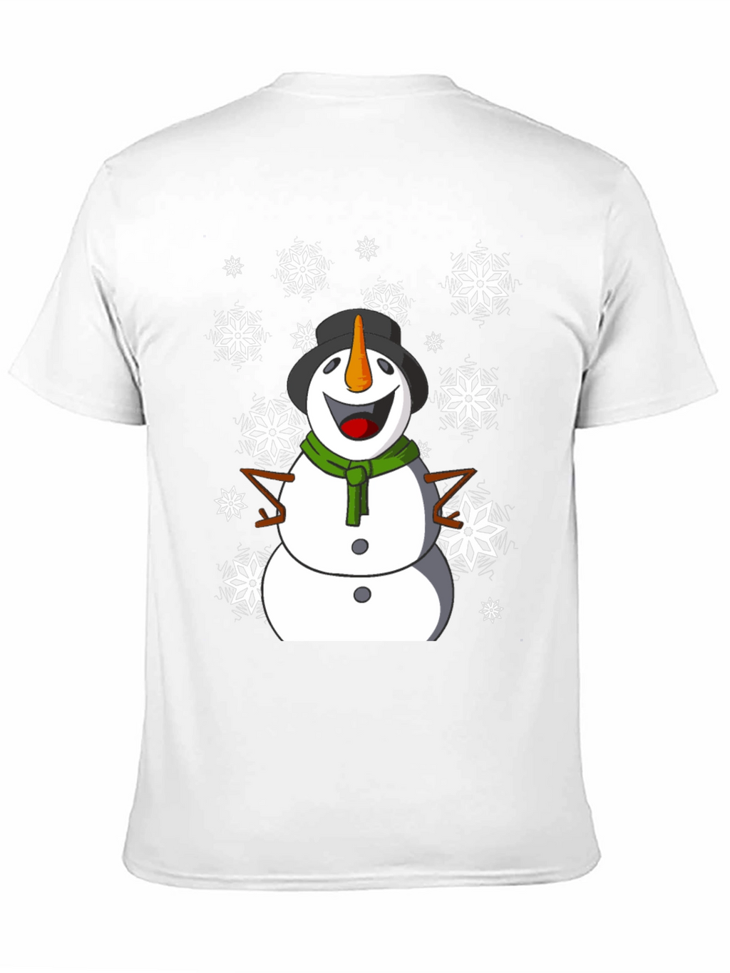 Festive Snowman Graphic Tee
