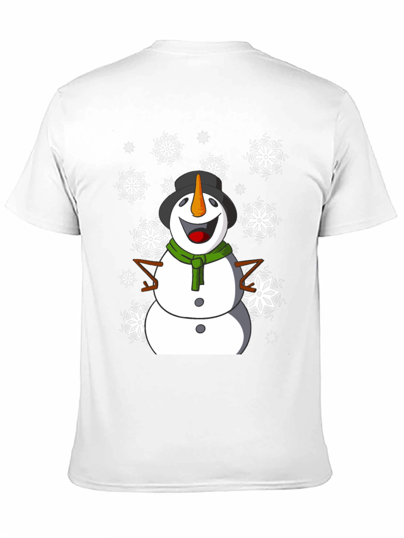 Festive Snowman Graphic Tee