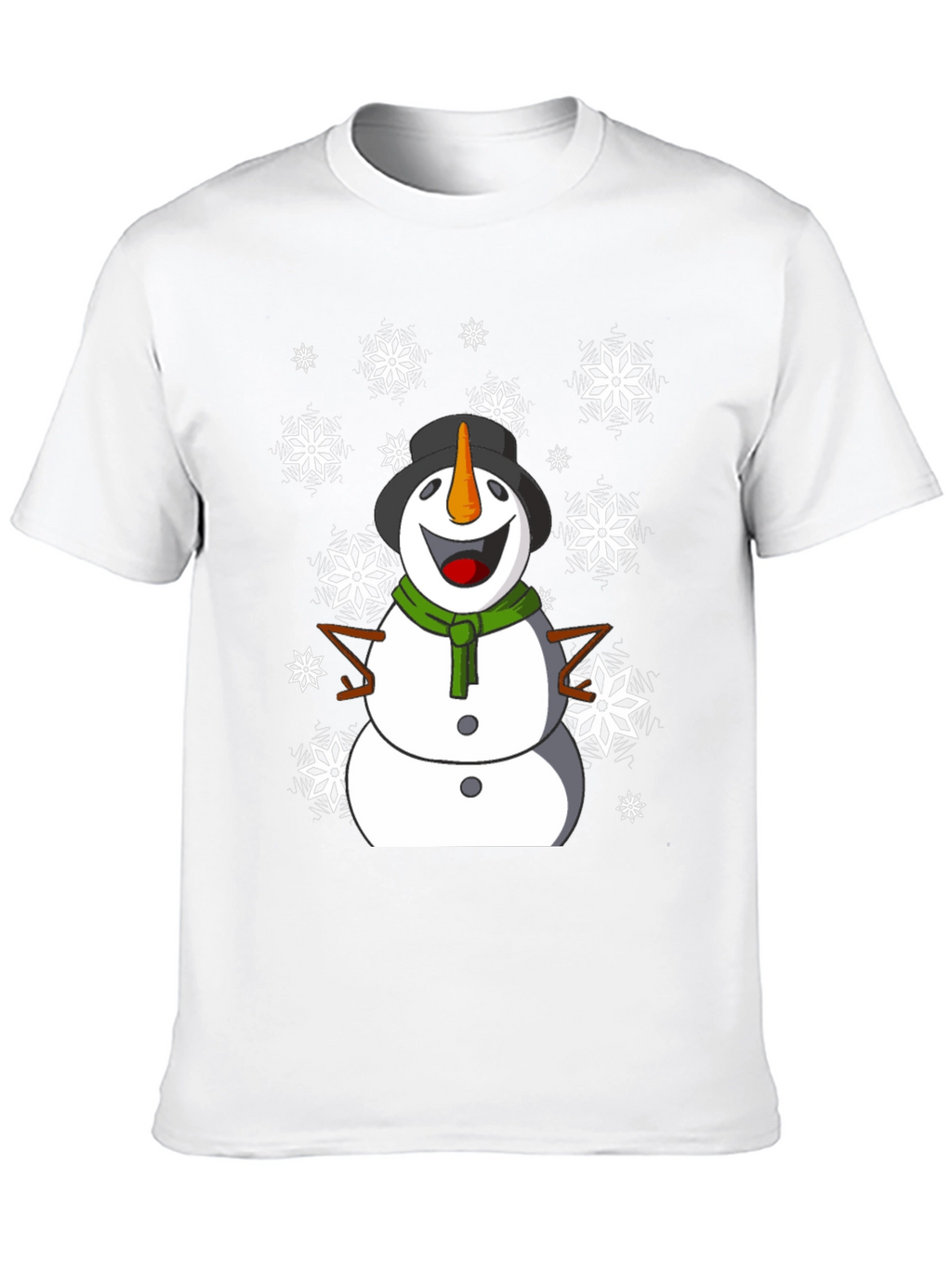Festive Snowman Graphic Tee
