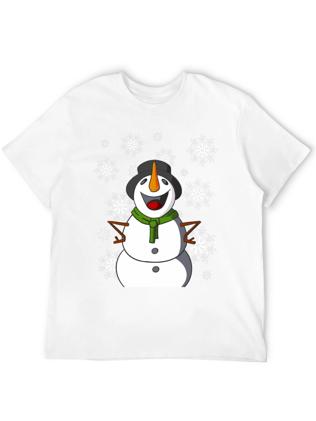 Festive Snowman Graphic Tee