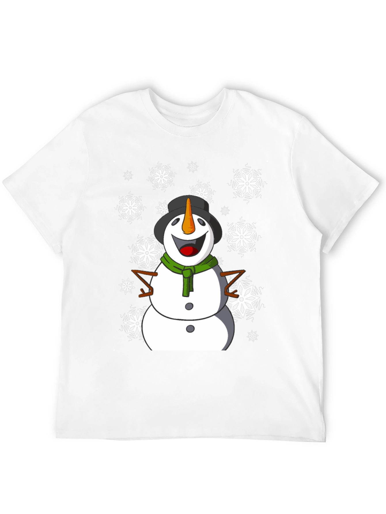 Festive Snowman Graphic Tee