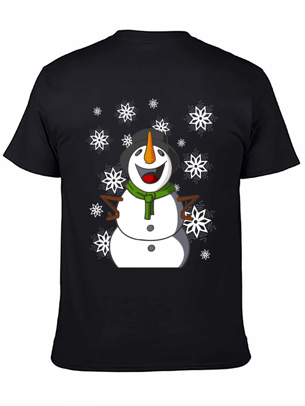 Festive Snowman Graphic Tee