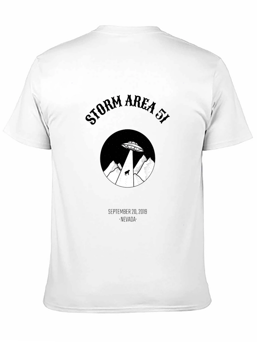 Storm Area 51 Black Graphic Tee