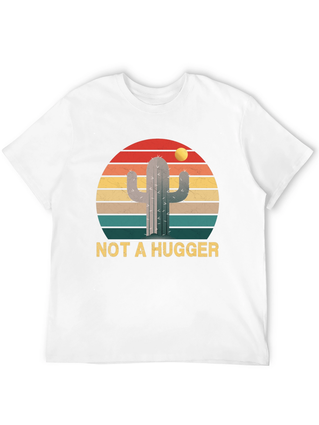 Not a Hugger Cactus Graphic Tee