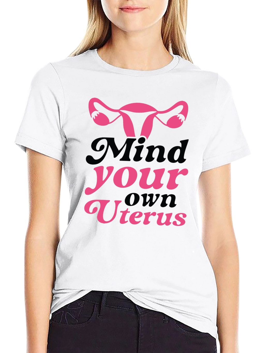 Mind Your Own Uterus Graphic Tee
