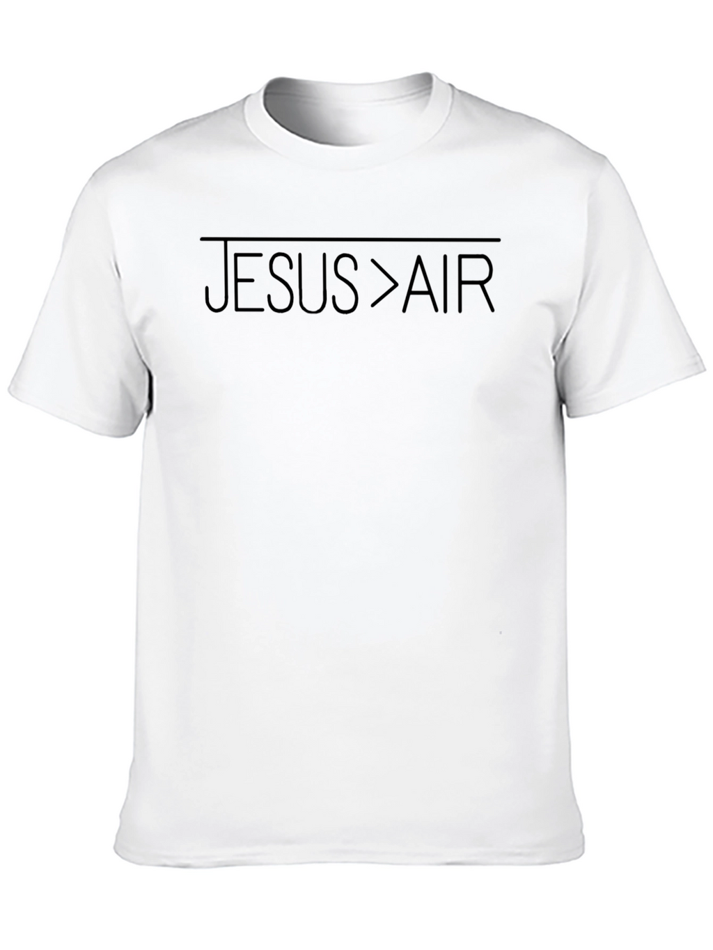 Jesus Greater Than Air T-Shirt - Christian Apparel