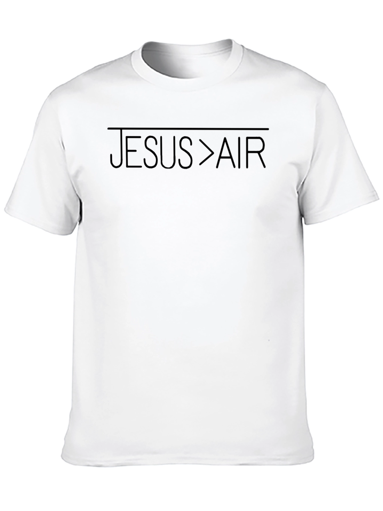 Jesus Greater Than Air T-Shirt - Christian Apparel